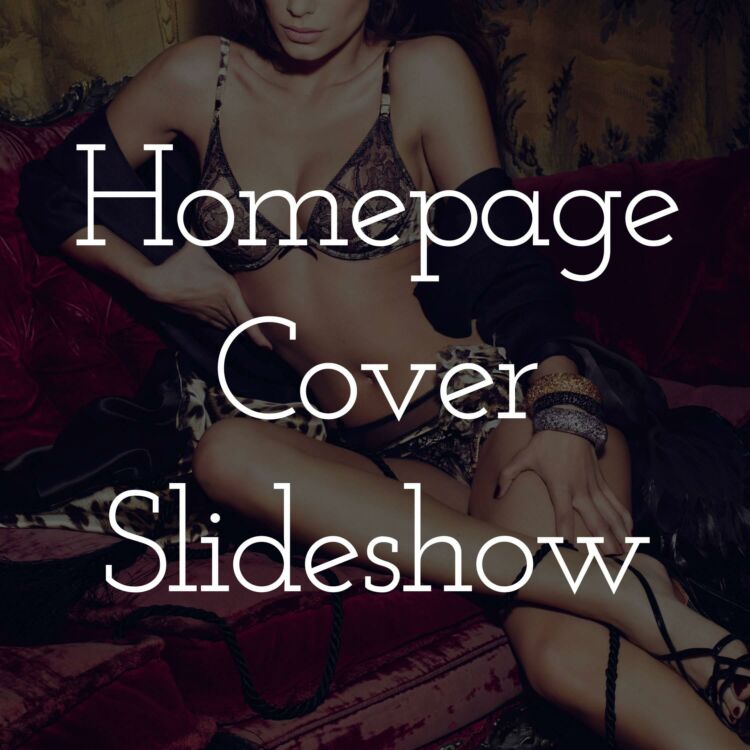Homepage Cover Slideshow